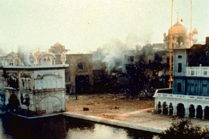 Akal Takht Sahib 1984